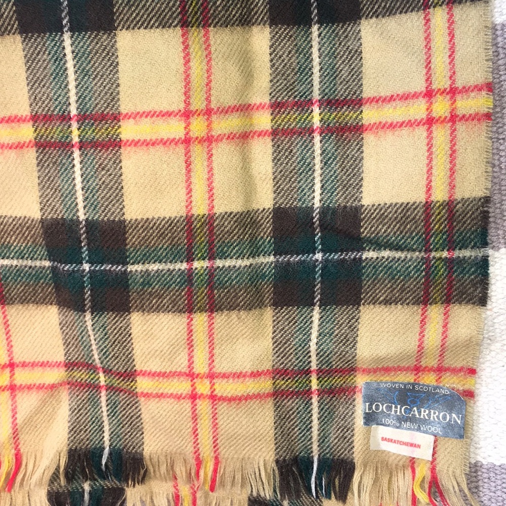 Wool Scarf Woven in Scotland Lochcarron Tartan.